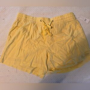 GAP Sunlit Yellow Casual Shorts